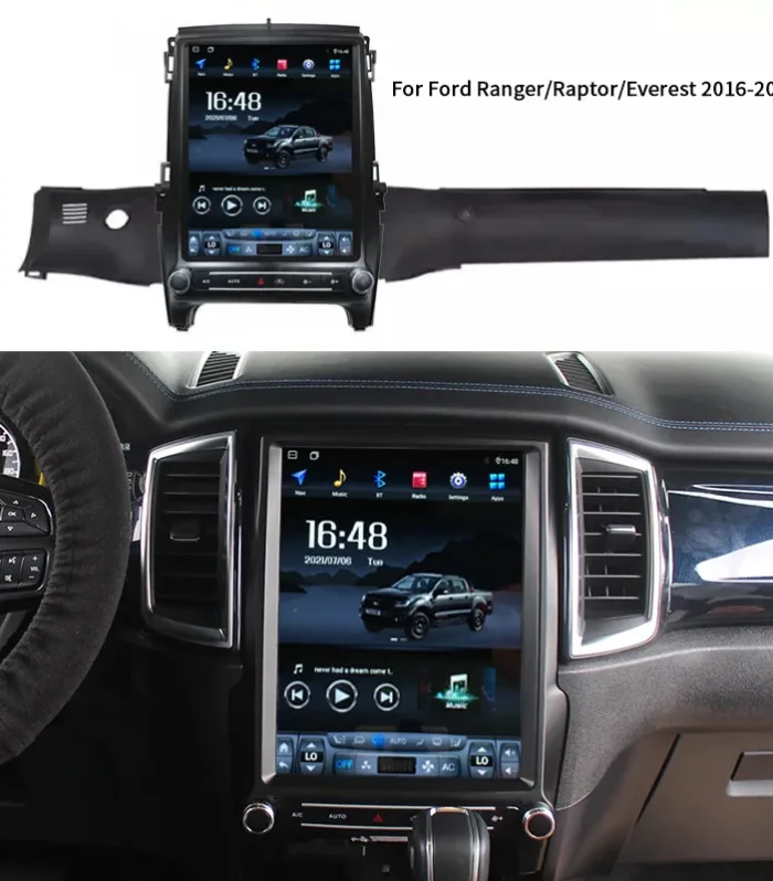 12.1" Touch screen Android 13 Car stereo FOR Ford Ranger Everest 2016-2021 Car Radio GPS Navigation multimedia player head unit