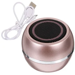 Mini Speaker 3.5Mm Audio Input For Phone Laptop Tablet Desktop External Portable Plug In Loudspeaker Box Gift Speaker